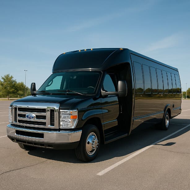 Charlotte Shuttle Bus Rentals 18 Passenger Shuttle Bus