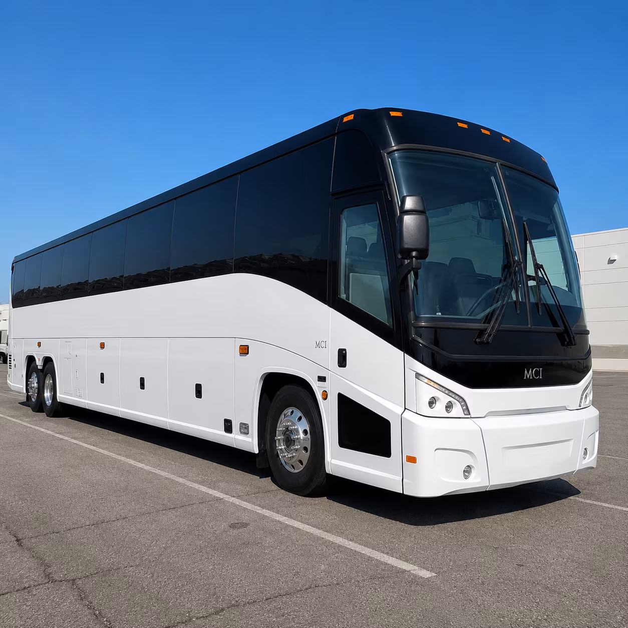 charlotte charter bus services exterior