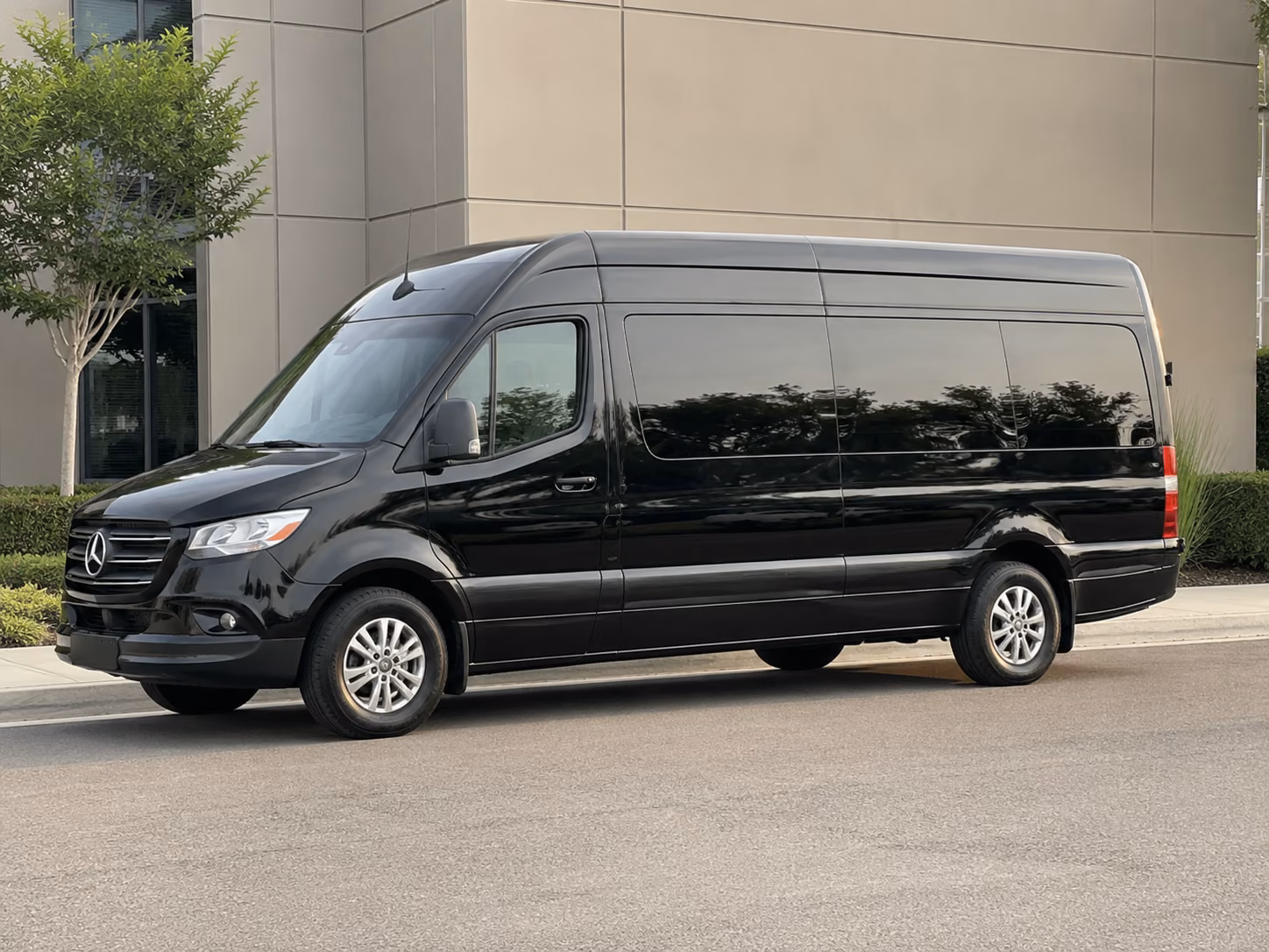 guest shuttles to the wine loft and wedding venues around charlotte