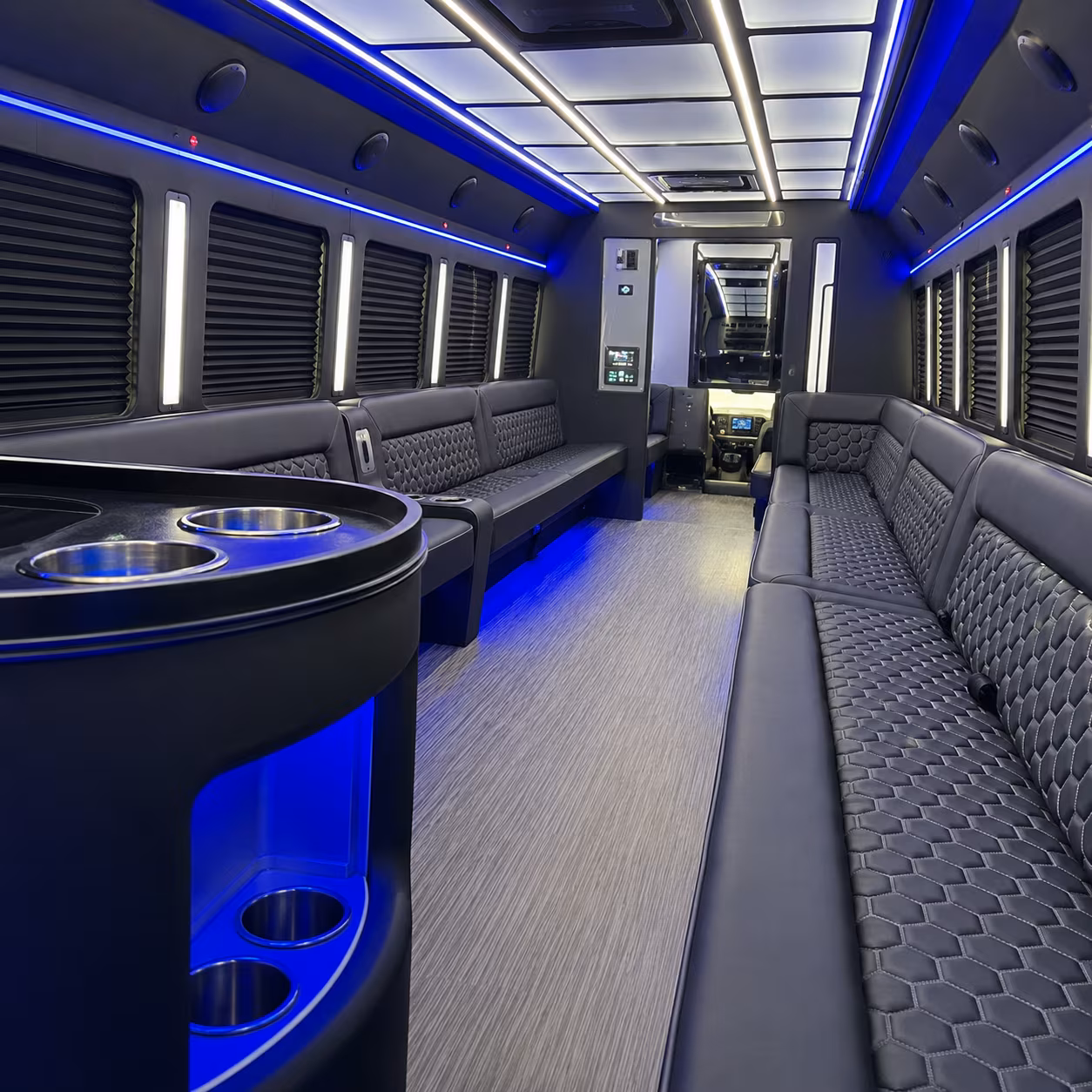 hit every photo stop in your charlotte party bus before the dance